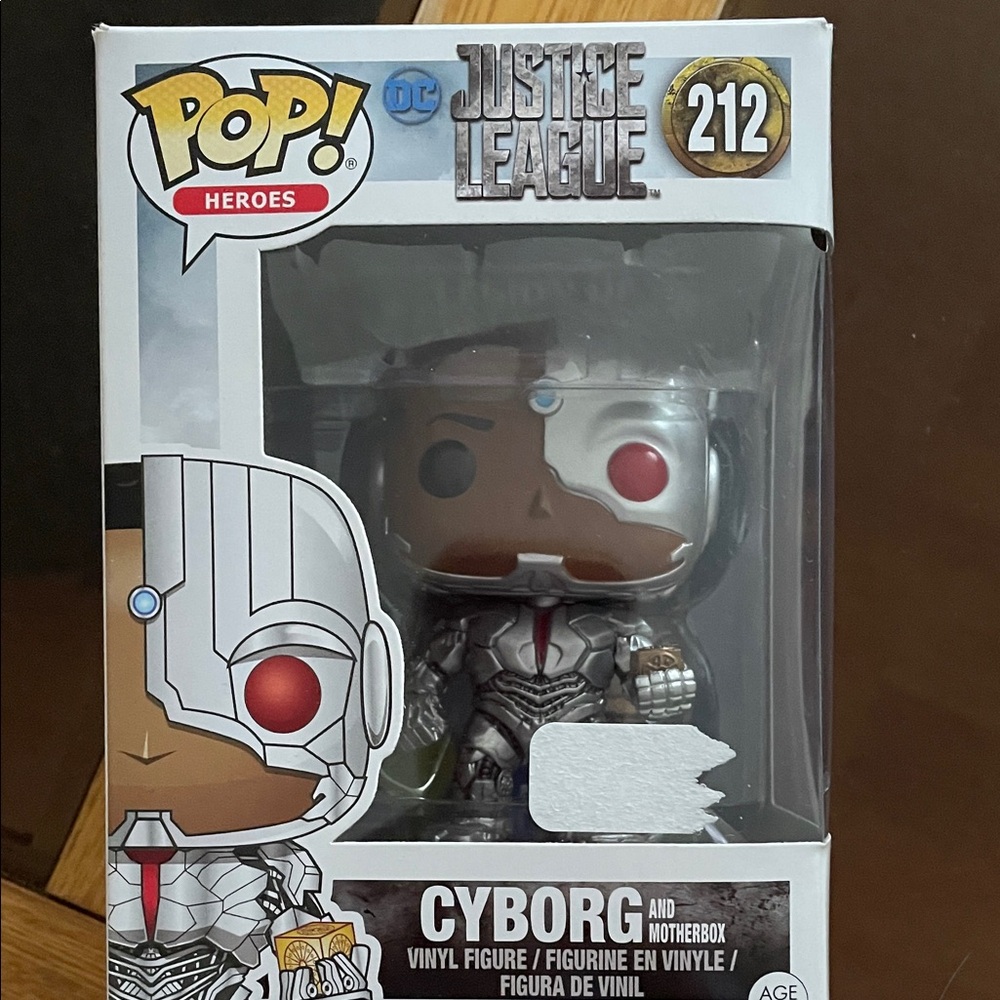 Funko Pop! Heroes Justice League Cyborg Vinyl Figure